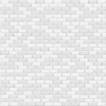 White brick template Stock Illustration