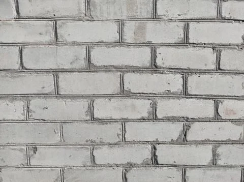 White brick texture background pattern Stock Photos