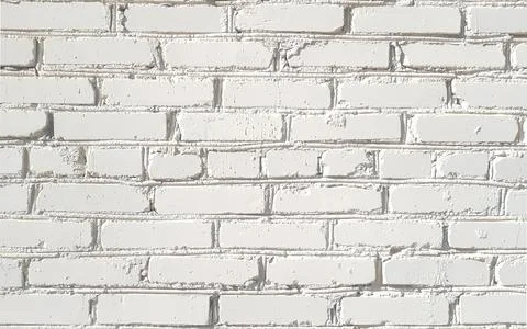 White brick texture background. White brick wall. Brick wall background Stock Photos