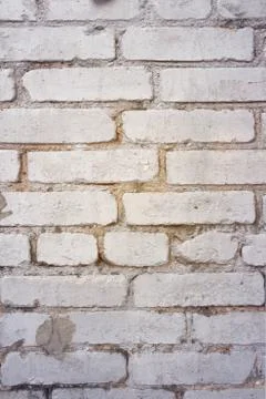 White brick texture Foto stock