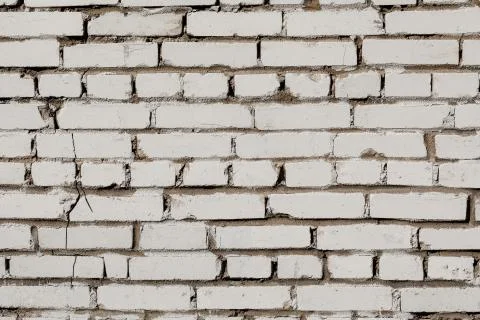 White brick wall. background of cement texture Stock Photos