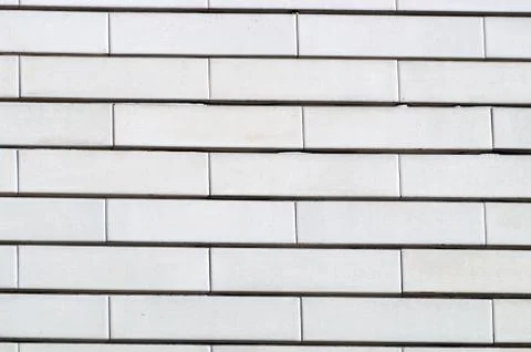 White brick wall background ,gray, grey, paint, clean, rustic, cement, building Foto stock