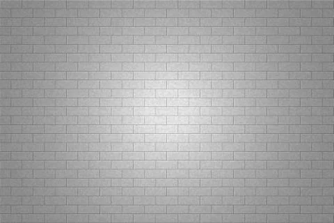 White brick wall background 库存插图