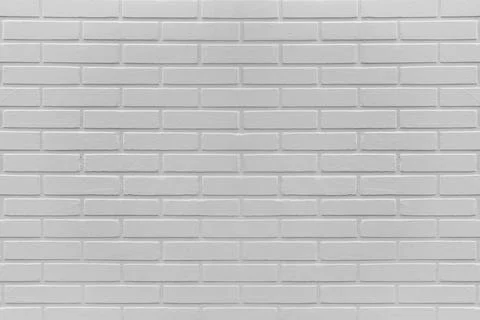 White brick wall. Background. Loft-style renovation Stock Photos