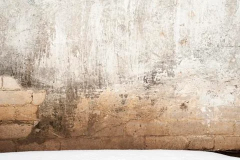 White brick wall background Stock Photos