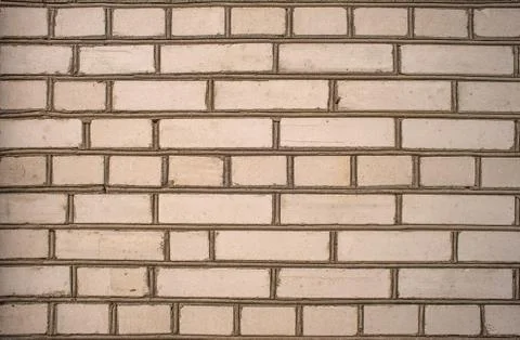 White brick wall background Stock Photos