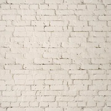 White brick wall background Stock Photos