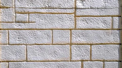 White Brick Wall Background Foto stock