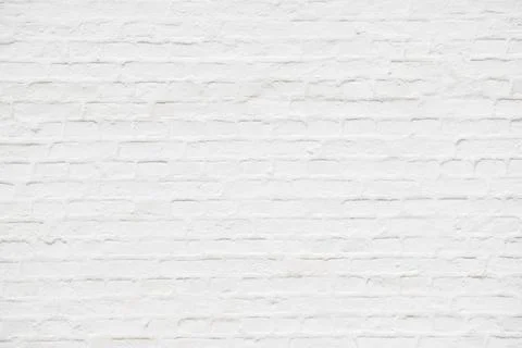 White brick wall background Foto stock