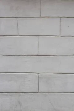 White Brick Wall. Background with surface texture of urban Stock Photos