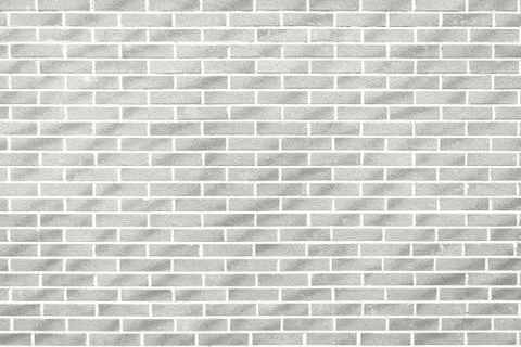 White brick wall, background texture Stock Photos