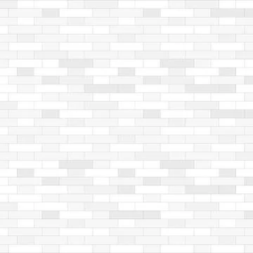 White brick wall background - Vector illustration 库存插图