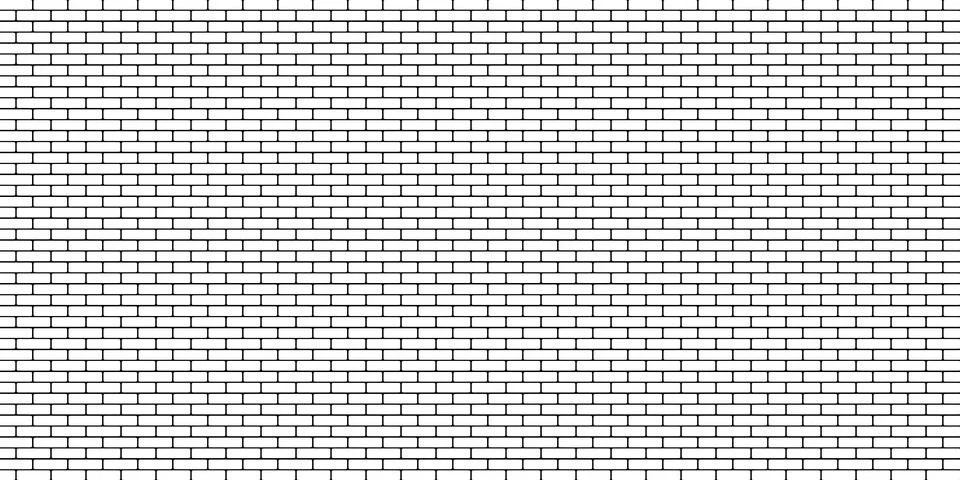 White brick wall geometric pattern background. Abstract backdrop Vector EPS 10. 스톡 일러스트