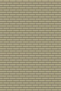 White Brick Wall Stock Illustration