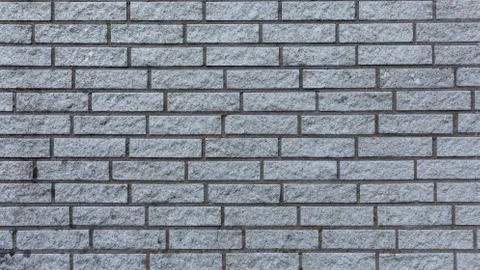 White brick wall By Linus Foto stock