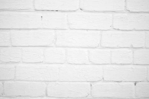 White brick wall Stock Photos