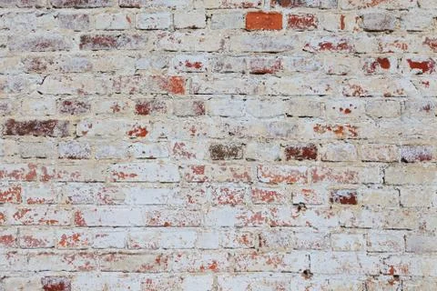 White brick wall Stock Photos