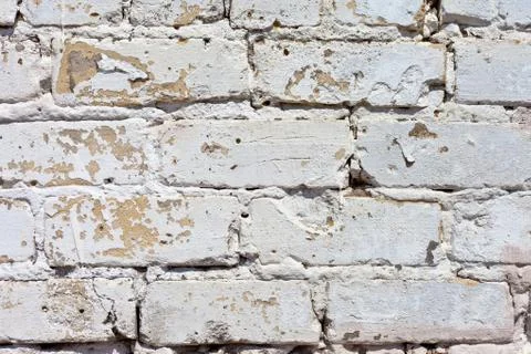 White brick wall Stock Photos