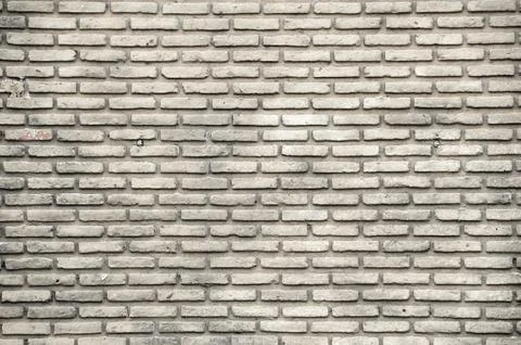 White brick wall Foto stock