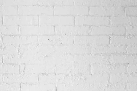 White brick wall Stock Photos