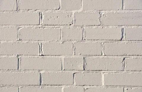 White brick wall Foto stock