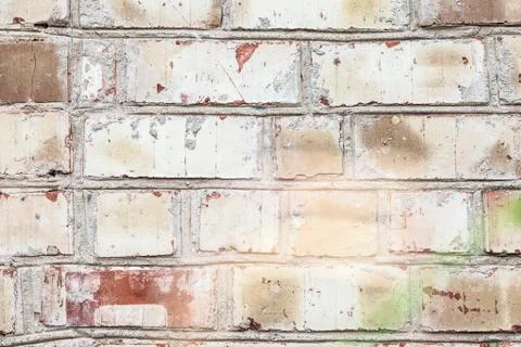 White Brick Wall Stock Photos