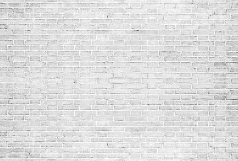 White brick wall Stock Photos