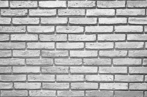 White brick wall. Stock-Fotos