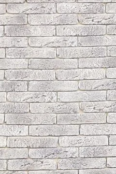 White brick wall Stock Photos