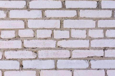 White brick wall Stock Photos