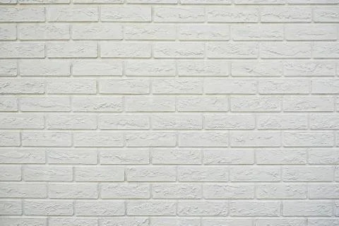 A white brick wall Stock Photos