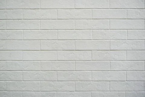 A white brick wall Stock Photos