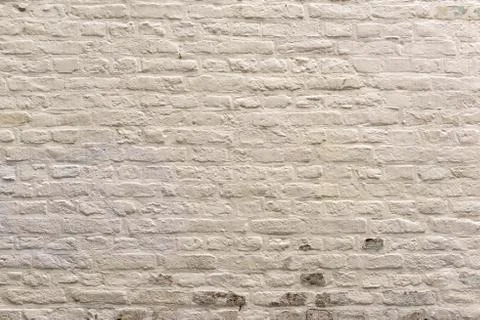 White brick wall Stock Photos