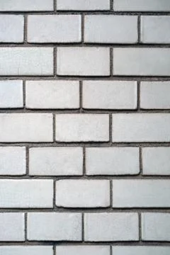 White brick wall Stock Photos