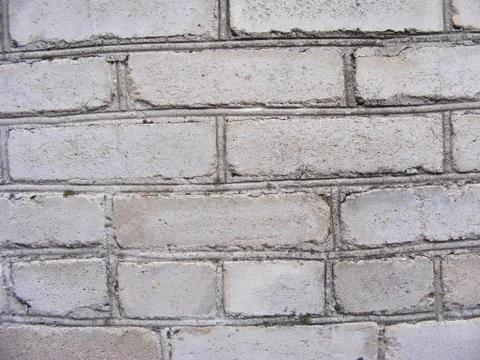 White brick wall Stock Photos