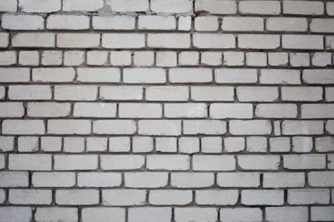 White brick wall Stock Photos
