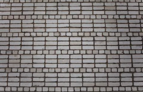 White brick wall Foto stock