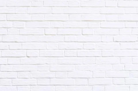 White Brick Wall Stock Photos