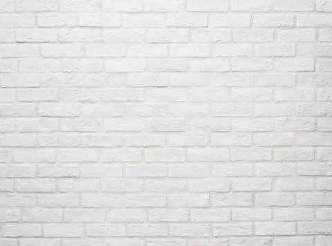 White brick wall Stock Photos