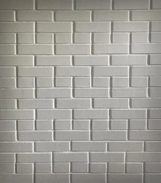 White brick wall Stock Photos