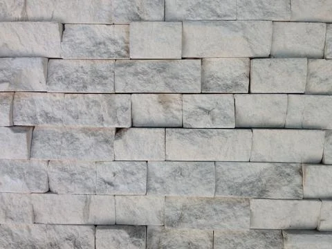 White Brick Wall With Rough Texture Stock-Fotos