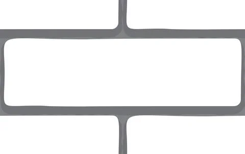 White brick wall seamless pattern Stock Illustration