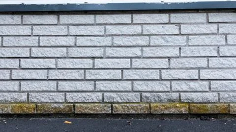 White brick wall small Stock Photos
