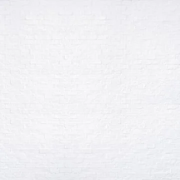 White brick wall texture and background, Paint brickwork wall and copy space. Stock Photos