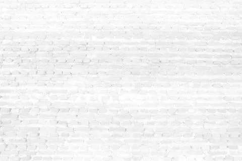 White Brick Wall Texture Background. Foto stock