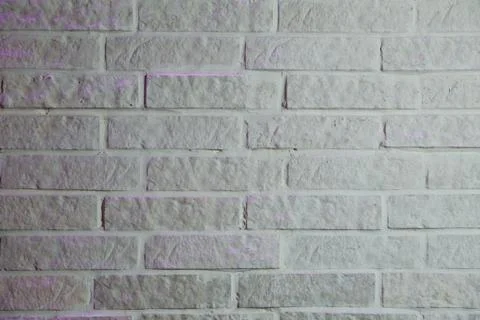 White brick wall texture background . Old white brick wall background texture Stock Photos