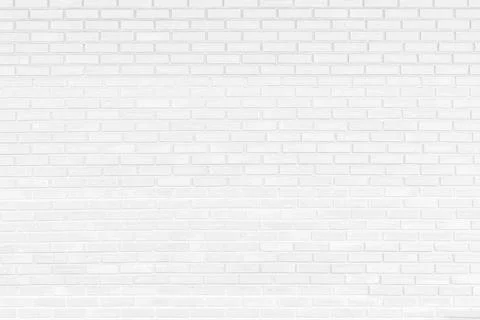 White brick wall texture background. Abstract weathered brickwork design back Stock Photos