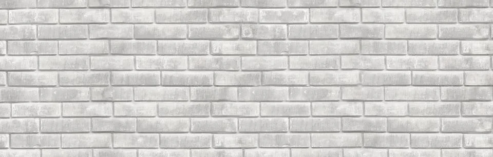 White brick wall texture background for design Stock Photos