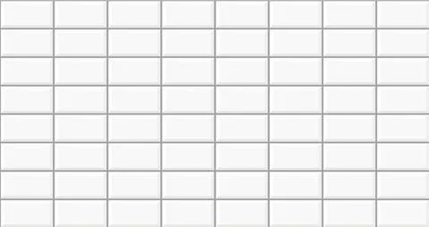 White brick wall texture decoration kitchen backsplash plastic panel building Stock Illustration