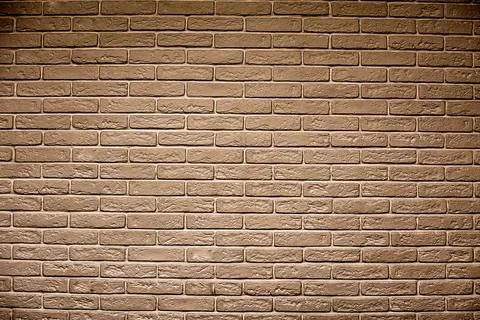 White brick wall texture for pattern background. copy space. Stock Photos